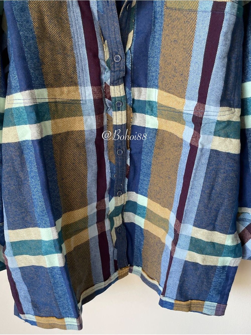 NWT Free People We The Free So Long Summer Plaid Top - Picture 13 of 16